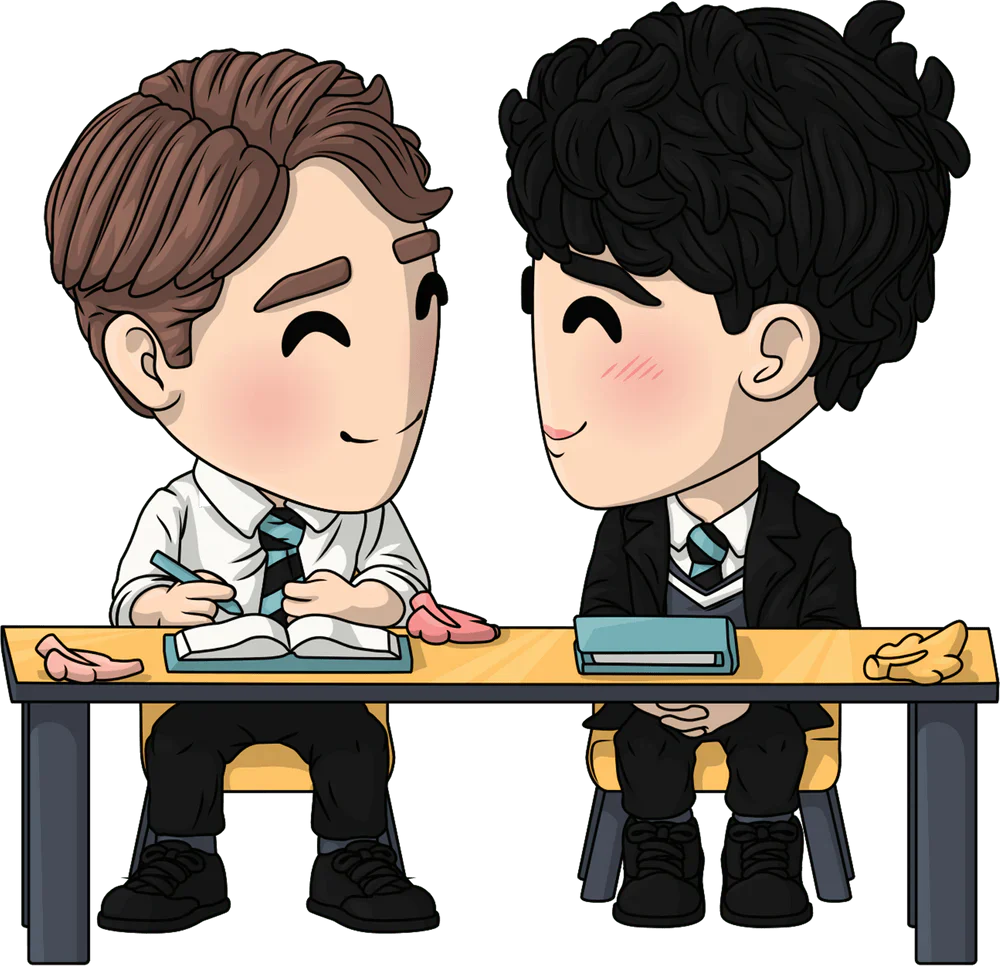 Nick en Charlie