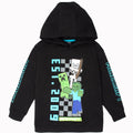 Minecraft Boys sweat à capuche with Kangaroo Pocket 100% Cotton