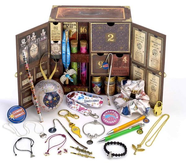 Calendario dell'Avvento di Harry Potter - Gioielli e accessori a tema pozioni 