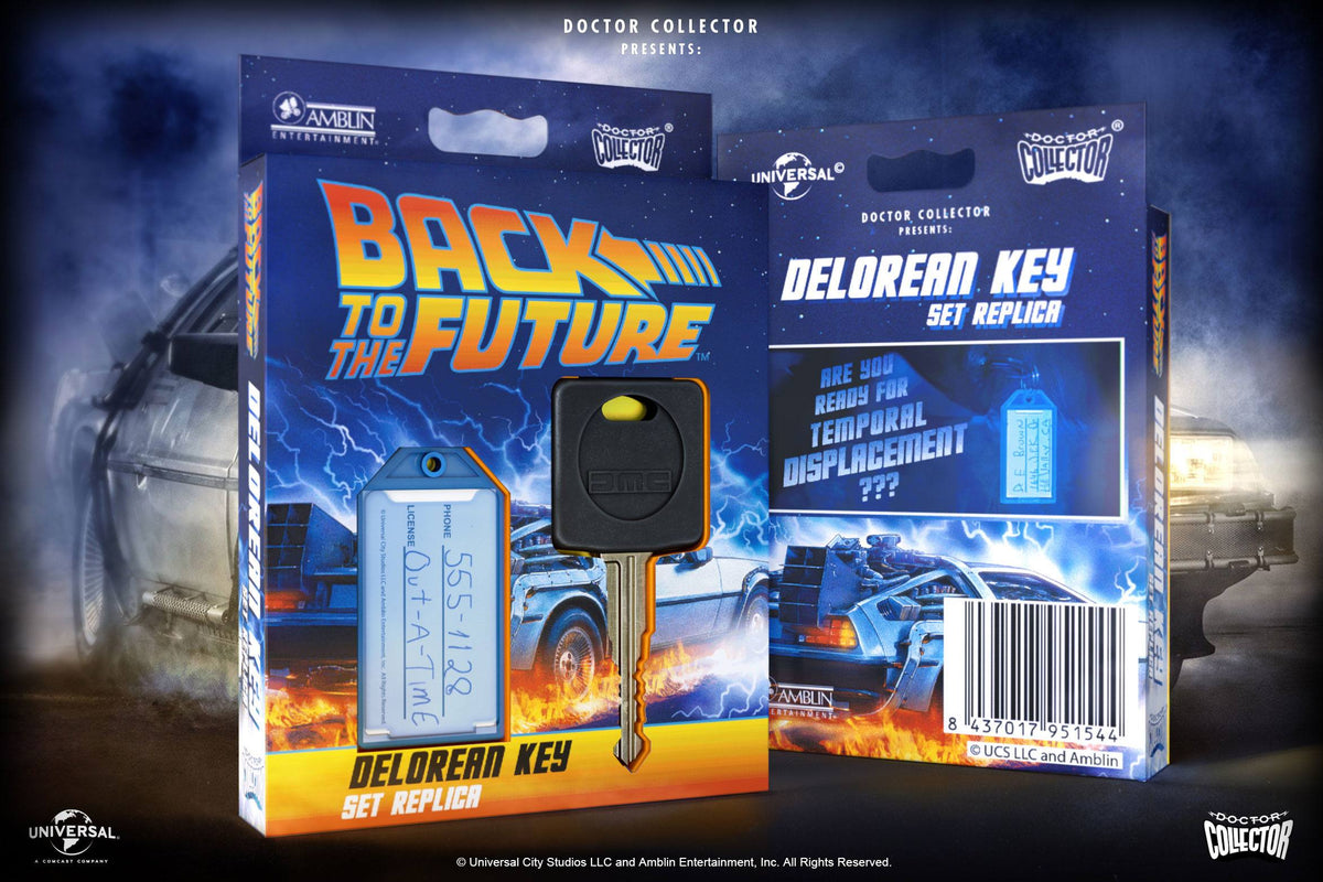 REFUL Delorean key replica back to the future