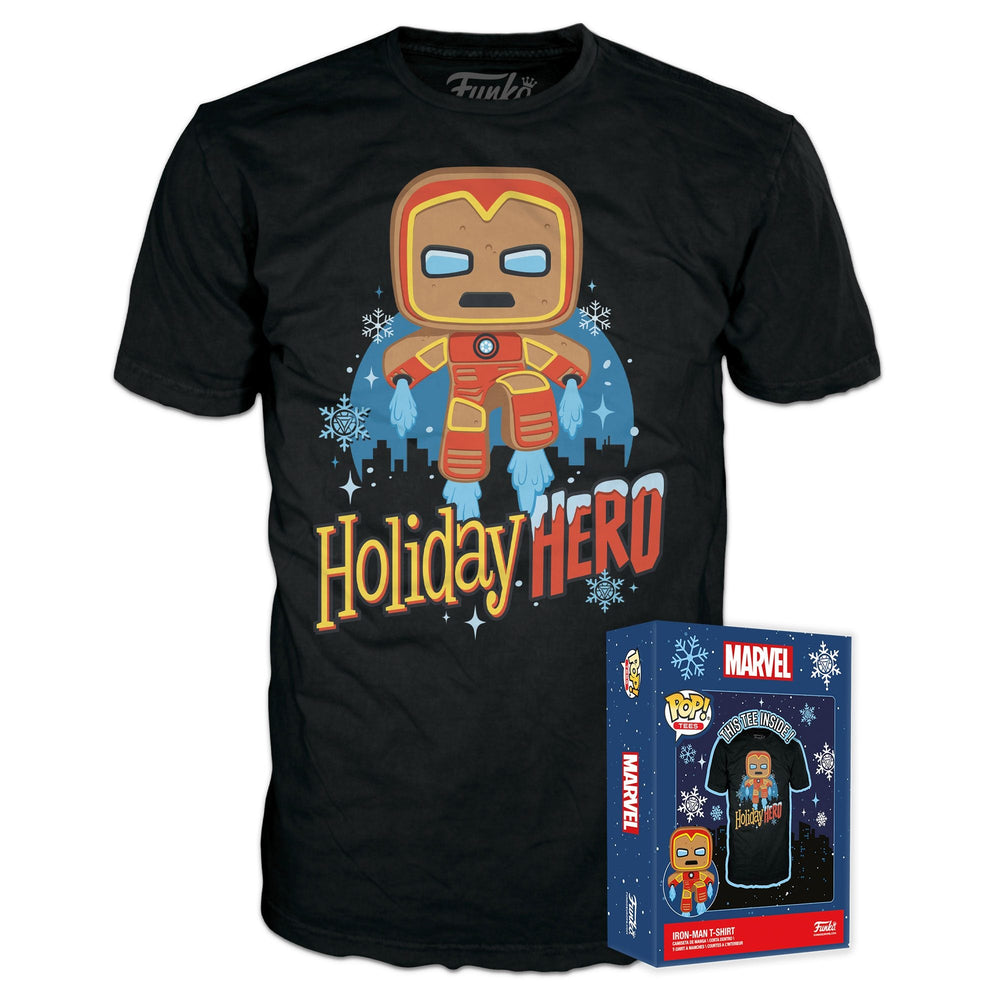 T-shirts Pop! do Homem de Ferro para as Festas 