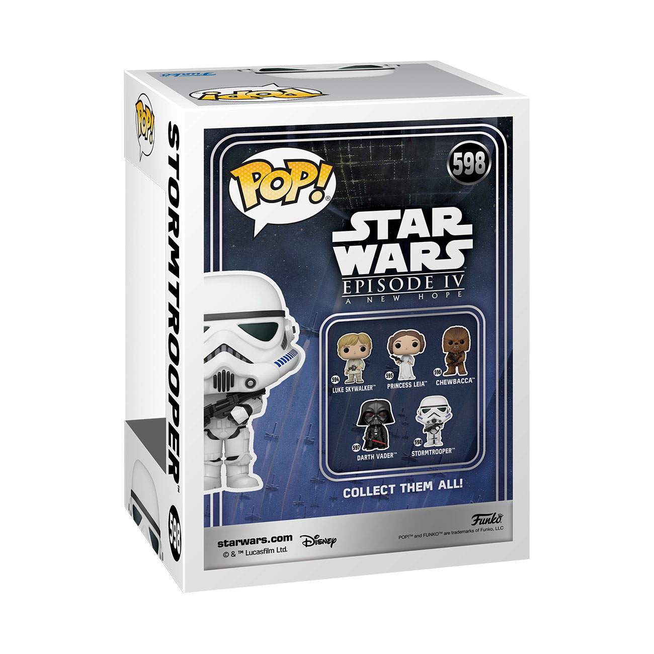 star wars new classics pop figurine stormtrooper 598