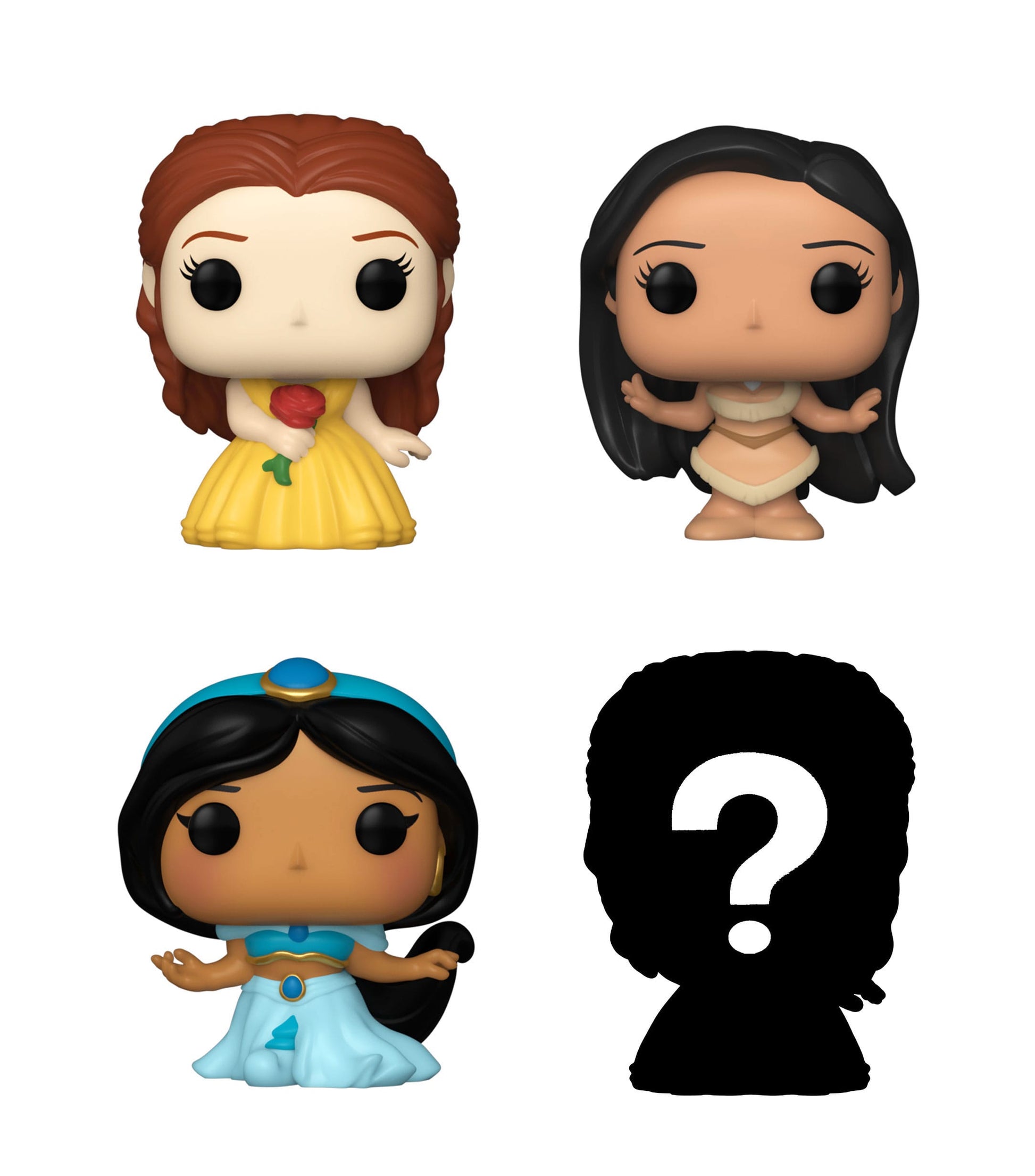 bitty pop disney princess 4 pack series 2