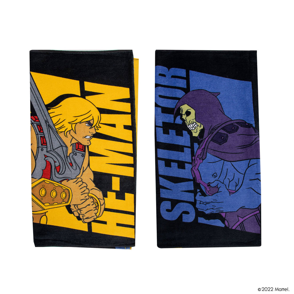 Toalha de Banho Les Maîtres de l´Univers - He-Man & Skeletor