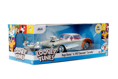 looney tunes 1967 chevy corvette 1 24 jada toys