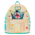 Mochila Mini Lilo & Stitch - Castelo de Areia Surpresa do Stitch na Praia 