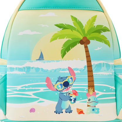 Lilo and Stitch Mini Backpack - Stitch Sandcastle Beach Surprise