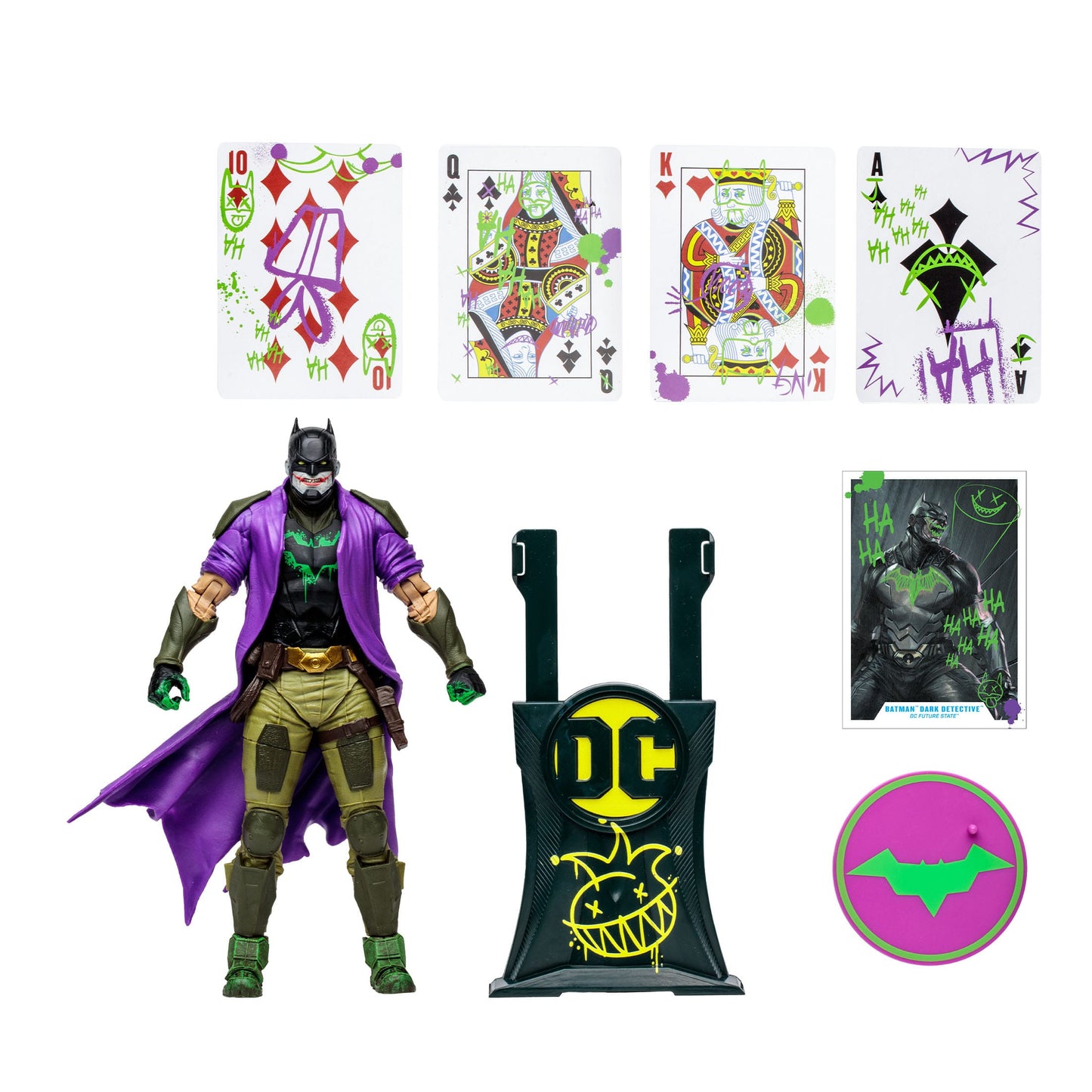 Batman Dark Detective (Jokerizado) Etiqueta Dorada