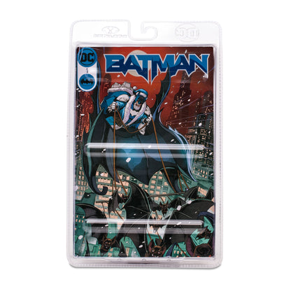 batman santa blue gold label mcfarlane toys