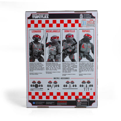 tmnt turtles battle damage bst axn 5 action figures 4 pack