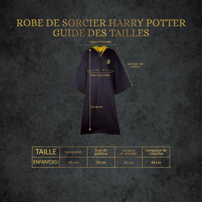 Tenue complète enfant Harry Potter - Poufsouffle
