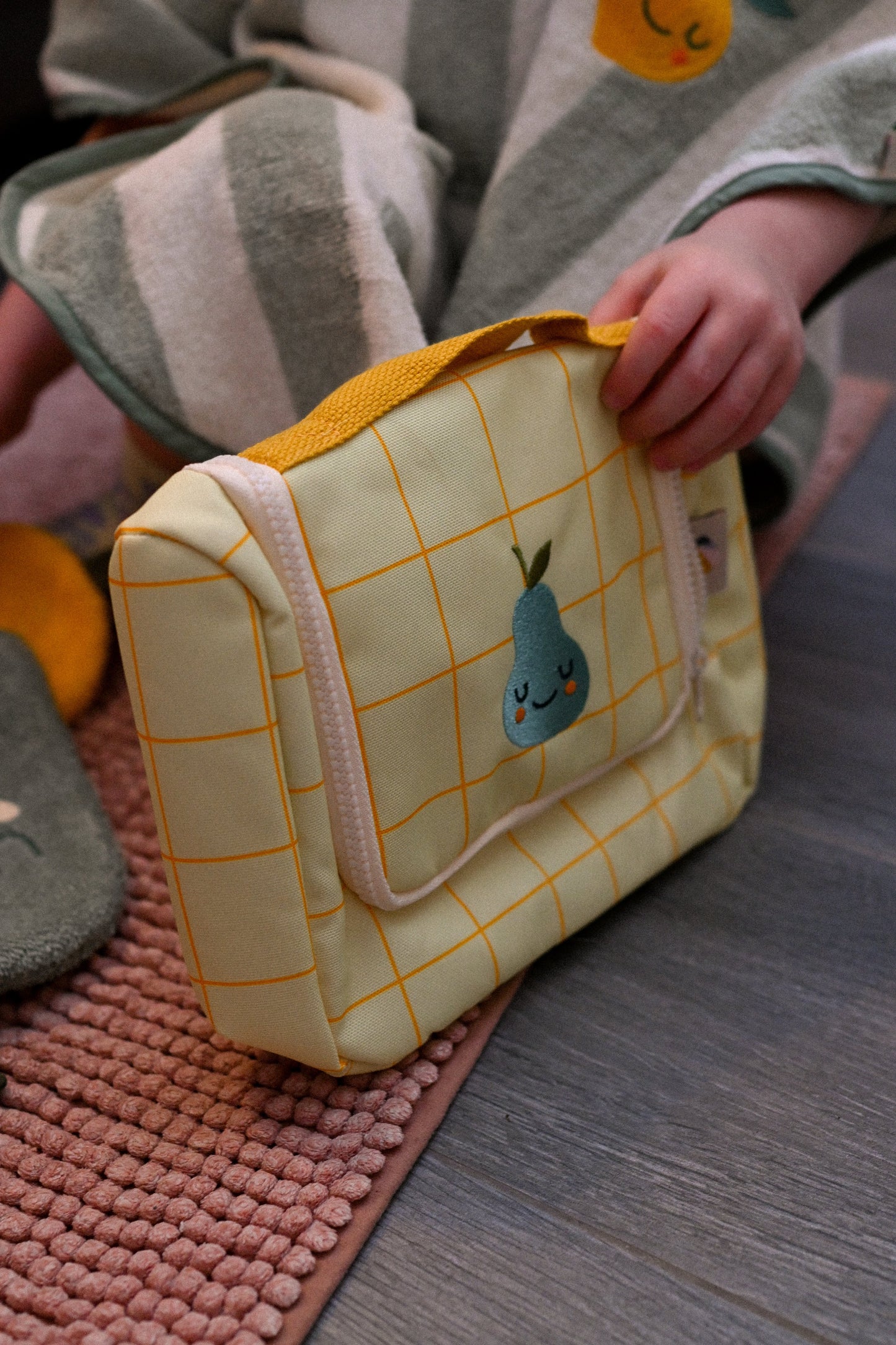 Trousse de toilette rPET Pedro la Poire