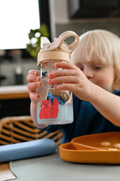 Tritan water bottle Veggie Pals