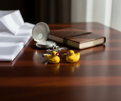 Gemelos pato de baño