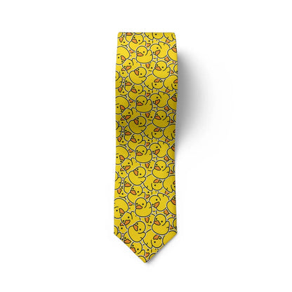 Corbata de pato amarillo