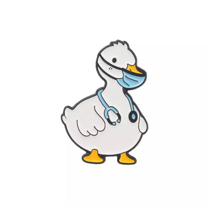 Pins Canard Docteur