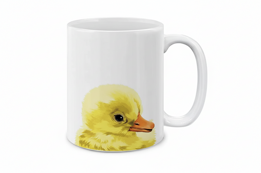 Taza de pato amarillo