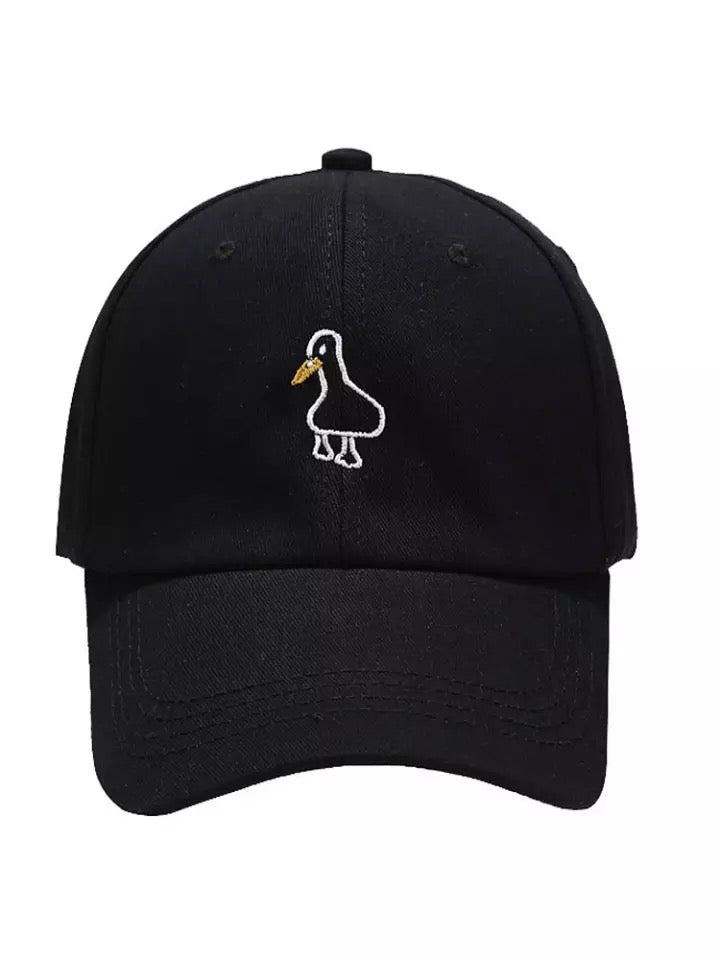 Gorra de pato bordado