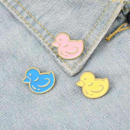 Yellow Bath Duck Pins