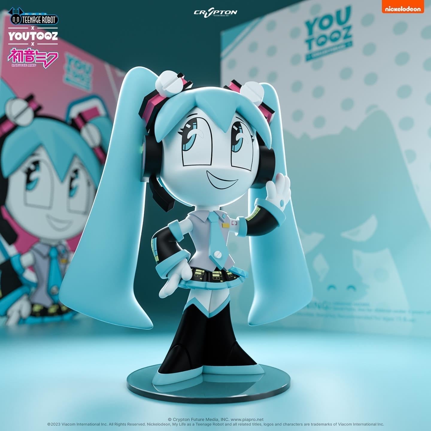 Hatsune Miku Vinyl figurine Jenny Miku Youtooz Viacom