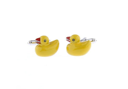 Boutons de Manchette Canard de Bain