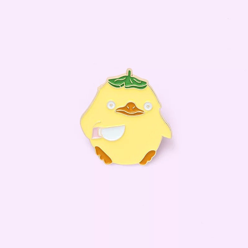 Pins Canard Ginko Couteau