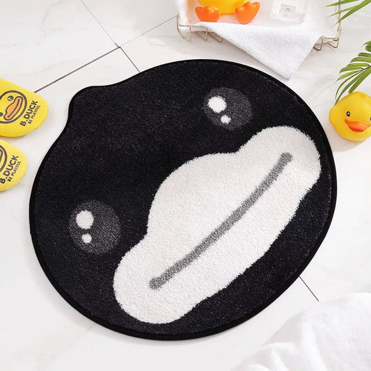 Tapis de salle de bain Canard Noir B.Duck