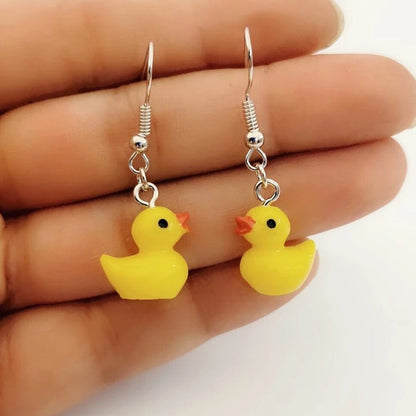 Boucles d'Oreilles Canard