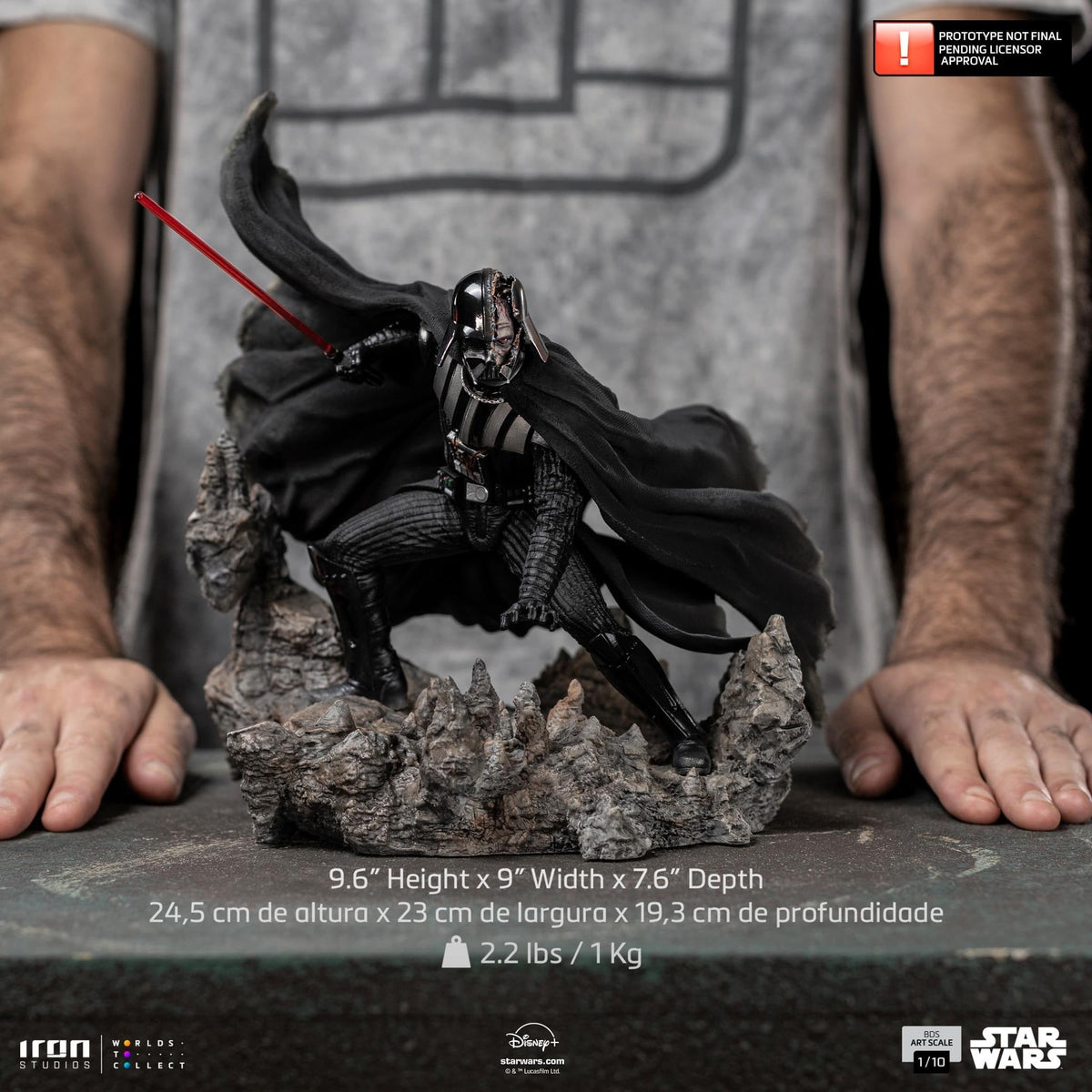 Estatua de Darth Vader - Star Wars: Obi-Wan Kenobi