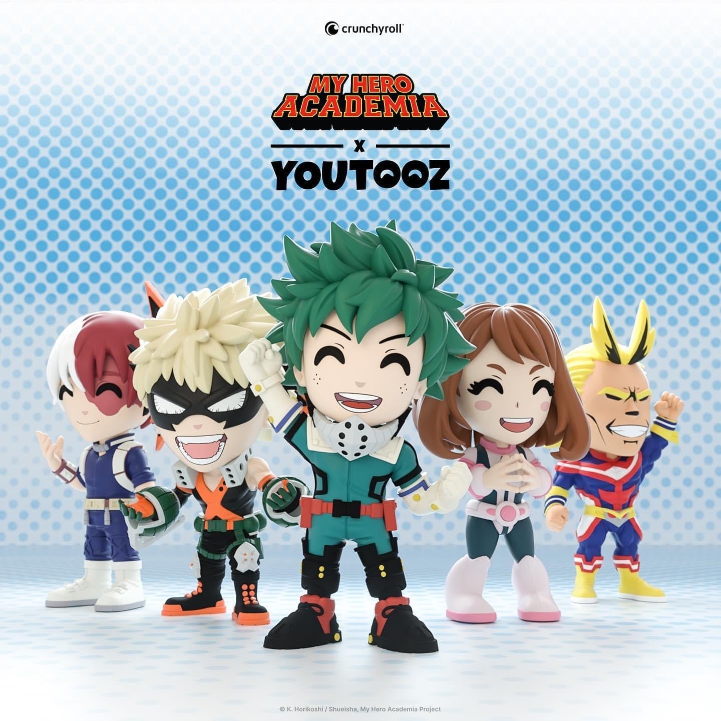 My Hero Acadamia Vinyl figurine Izuku Midoriya Deku MHA Youtooz K. Horikoshi / Shueisha