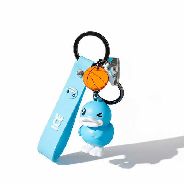Porte-Clés Canard Bleu « Ice »