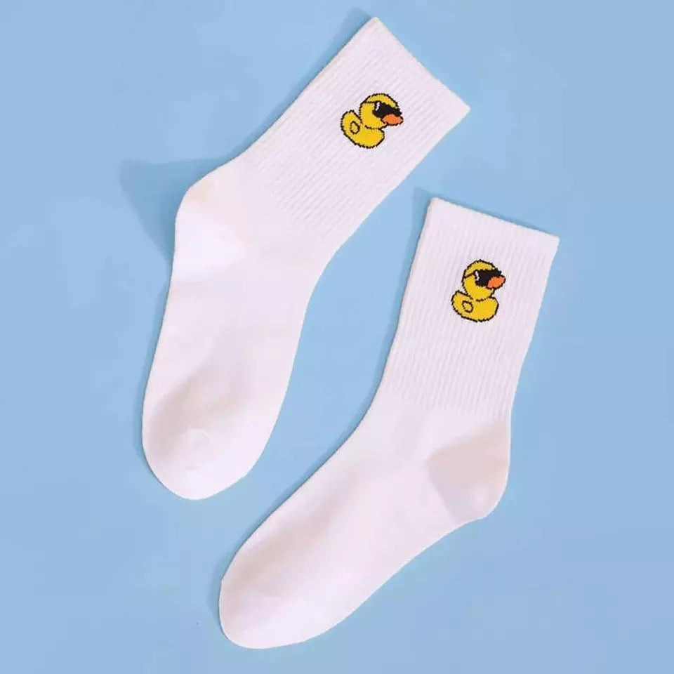 Chaussettes Canards Femme | Paire de chaussettes 35-42 canard de bain