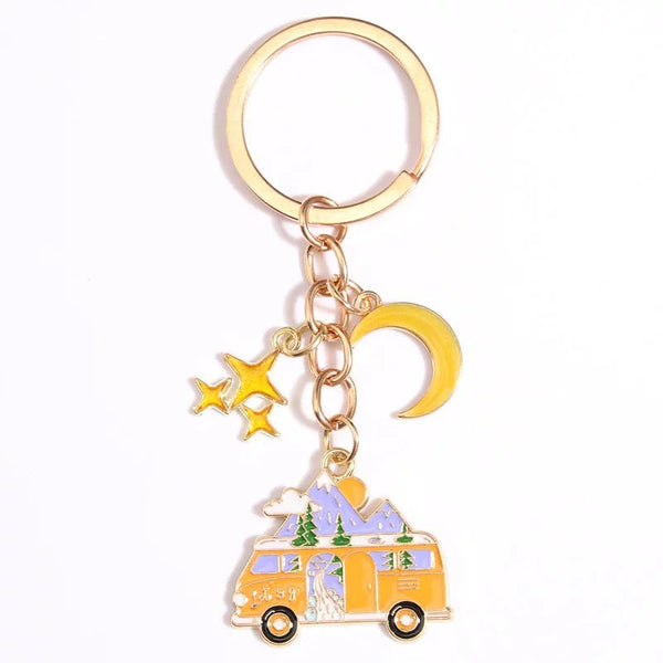 Sleutelhanger voor roadtrip
