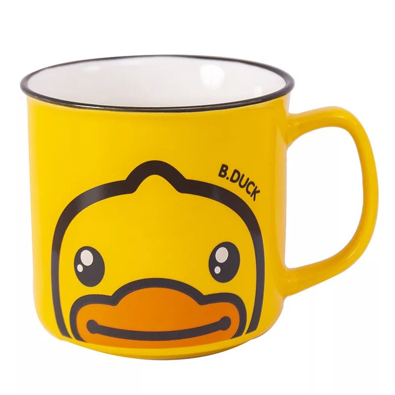 Caneca de cabeça de pato