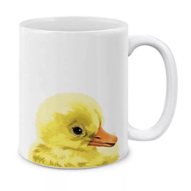 Taza de pato amarillo