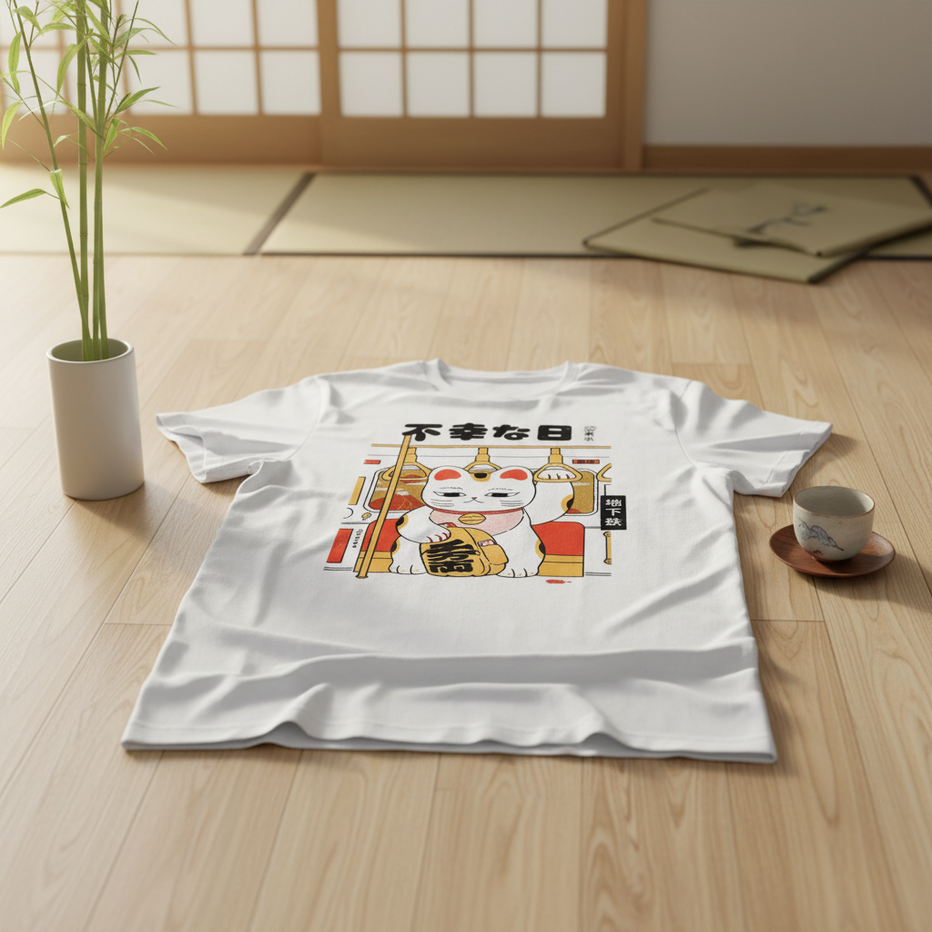 Metro Lucky Cat T-shirt