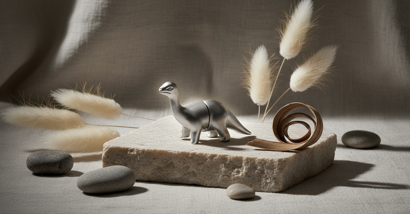 Porta fotográfica magnética de dinossauros