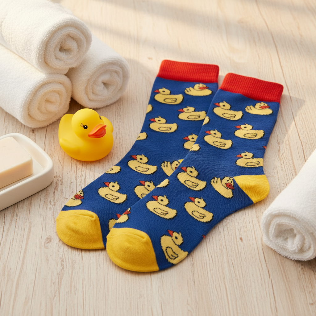 Chaussettes Canards Jaunes