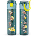 Kids' Water Bottle, 500ml, lightweight - Excavator-blue