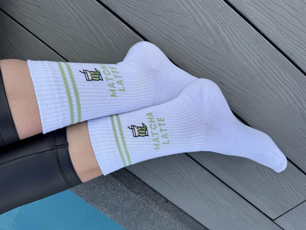 Chaussettes Matcha Latte