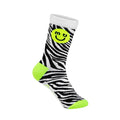 Neon Zebra Socks