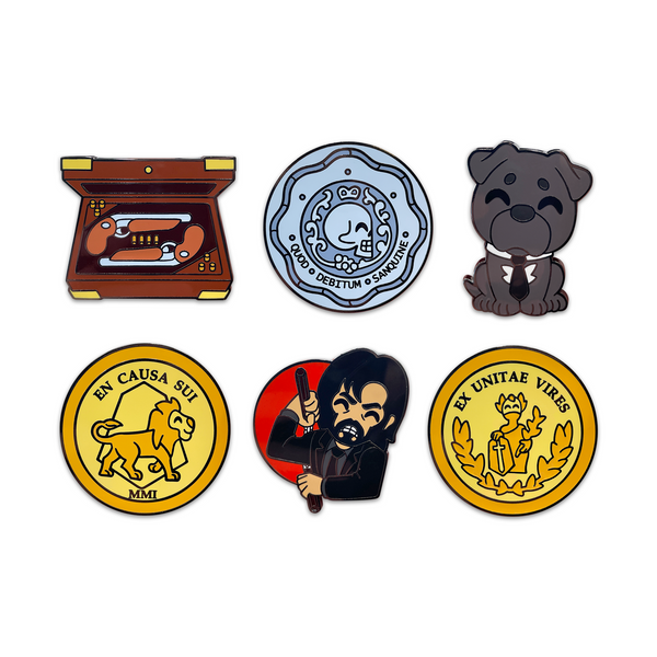 John Wick Pin Set