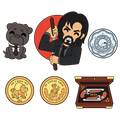 Set de pin's John Wick