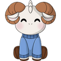 Peluche Jschlatt Ram – 22,9 cm