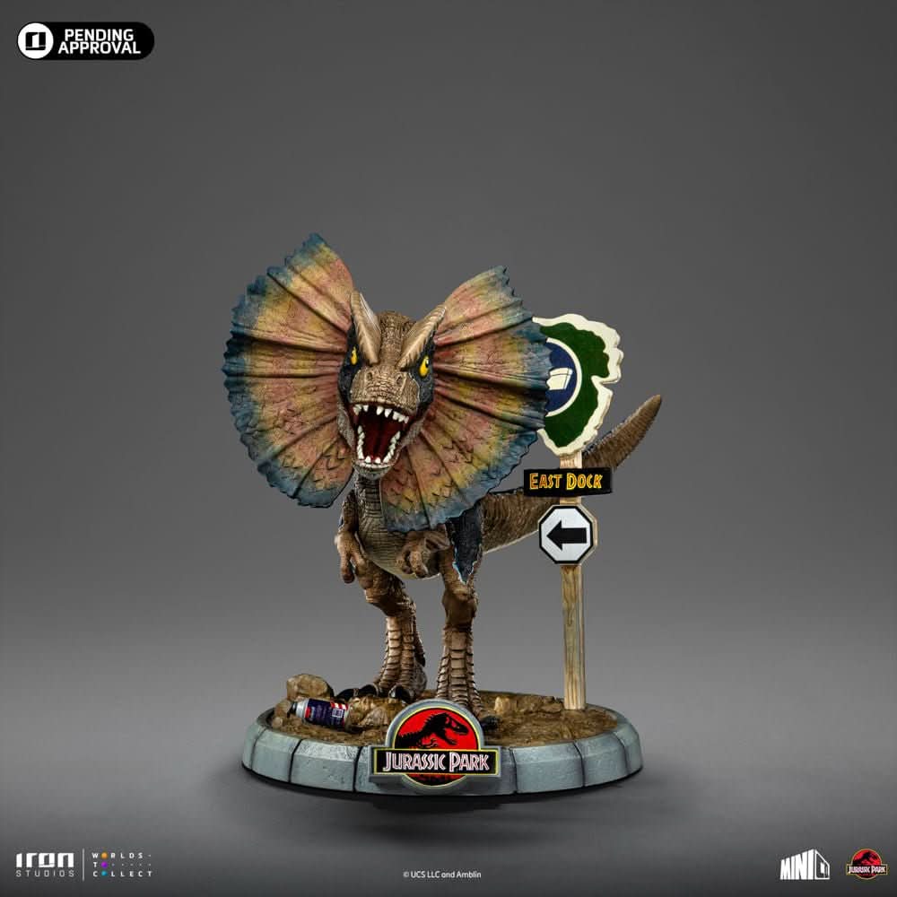 Figurine Dilophosaurus - Jurassic Park - Mini Co.