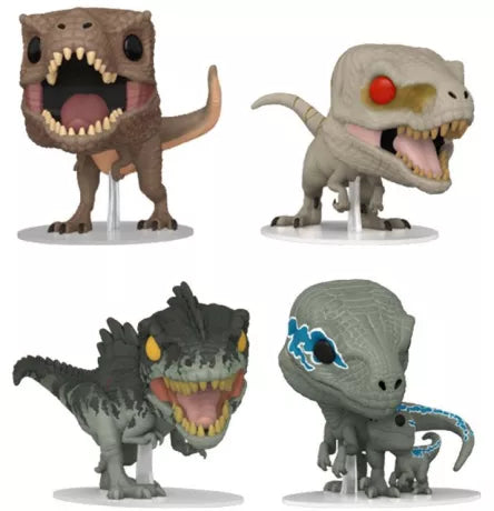 Funko Jurassic World 3 Pop! - 4-PACK (SE)