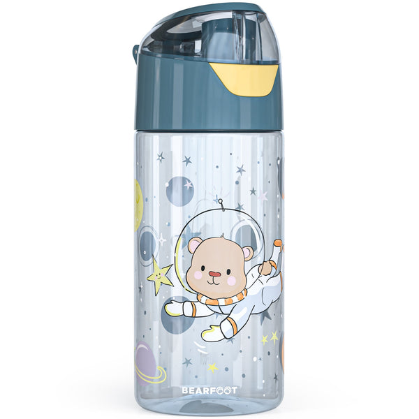 Trinkflasche Kinder leichte Wasserflasche - Astronaut Bär