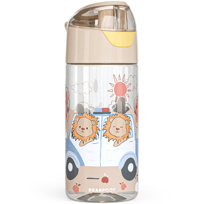 Trinkflasche Kinder, leichte Wasserflasche - Polizei Löwen