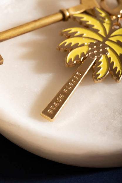 Beach please - Keychain