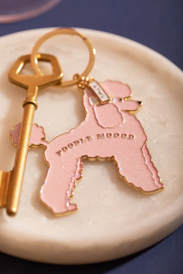 Porte-clés « Poodle Mood »